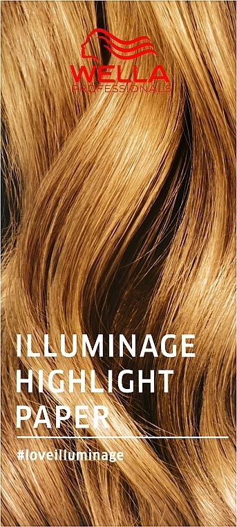 Wella Professionals Бумага для окрашивания волос, 25 см Illuminage Highlight Paper Sheet - фото N1