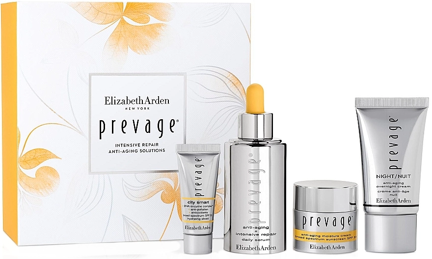 Elizabeth Arden Набор Prevage Intensive Repair Anti-Aging Solutions (f/cr/5ml + f/cr/2x15ml + ser/30ml) - фото N1