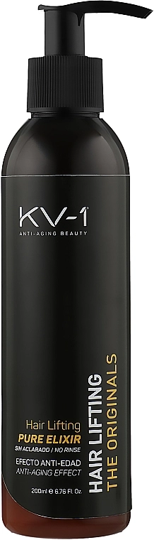 KV-1 Незмивний крем-ліфтинг з олією виноградних кісточок The Originals Hair Lifting Pure Elixir Cream - фото N1