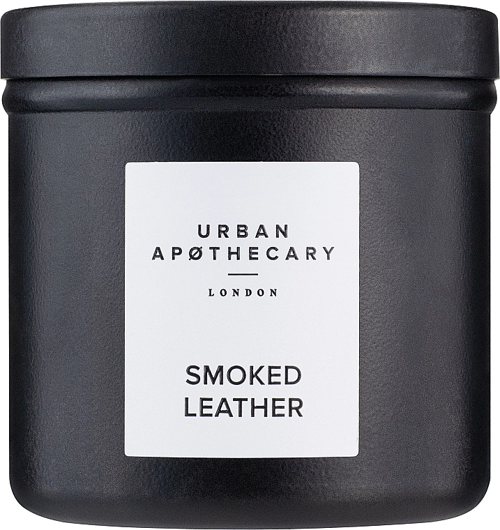 Urban Apothecary Smoked Leather Travel Candle Свеча ароматическая дорожная - фото N1