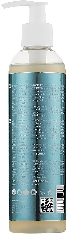 KV-1 Гель екстрасильної фіксації для укладання волосся Final Touch Dynamic Extra Strong Gel - фото N2