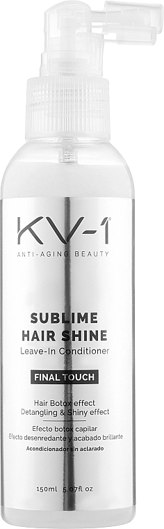 KV-1 Спрей-кондиционер для волос с эффектом ботокса Final Touch Sublime Hair Shine Leave-In Conditioner - фото N1