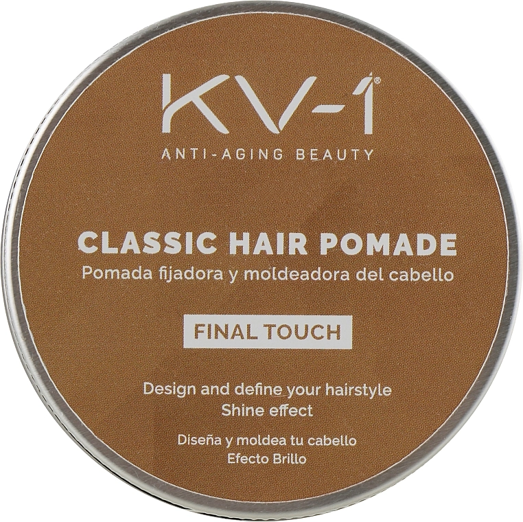 KV-1 Классическая помада для волос с эффектом блеска Final Touch Classic Hair Pomade - фото N1