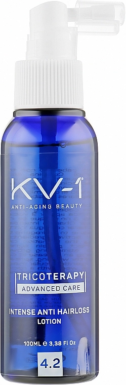 KV-1 Інтенсивний лосьйон проти випадання волосся 4.2 Tricoterapy Intense Anti Hair Loss Loton - фото N1