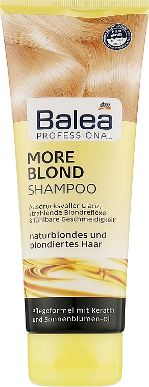 Balea Шампунь для волосся "Більше блонду" Professional More Blond Shampoo - фото N1