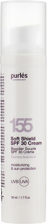 Purles Увлажняющий солнцезащитный крем Derma Solution 155 Soft Shield Cream Spf30 - фото N3