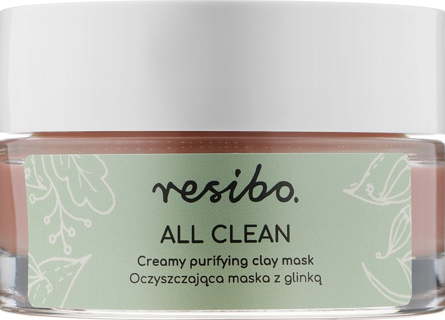 Resibo Маска для обличчя "Очищувальна" All Clean Creamy Purifying Mask - фото N1