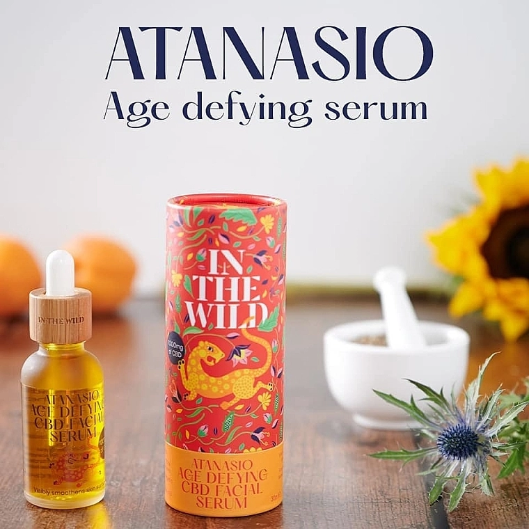 In The Wild Антивозрастная сыворотка для лица Atanasio Age Defying CBD Facial Serum - фото N2