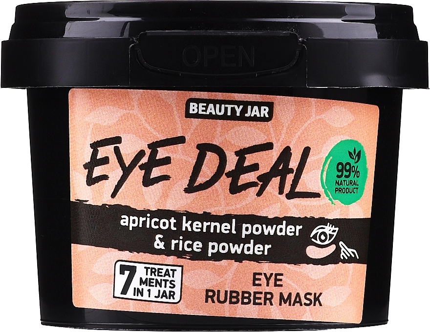 Beauty Jar Альгінатна маска для шкіри навколо очей Еye Deal Eye Rubber Mask - фото N2