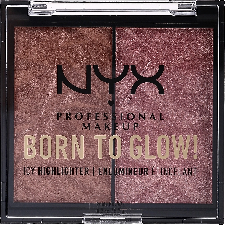 NYX Professional Makeup Born To Glow Icy Highlighter Хайлайтер для обличчя - фото N1