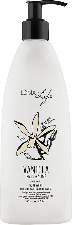 Loma Гель для душу "Ваніль" For Life Vanilla Body Wash - фото N1