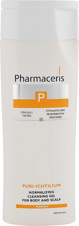 Pharmaceris Гель для мытья кожи головы и тела P Puri-Ichtilium Body and Scalp Wash Gel - фото N1