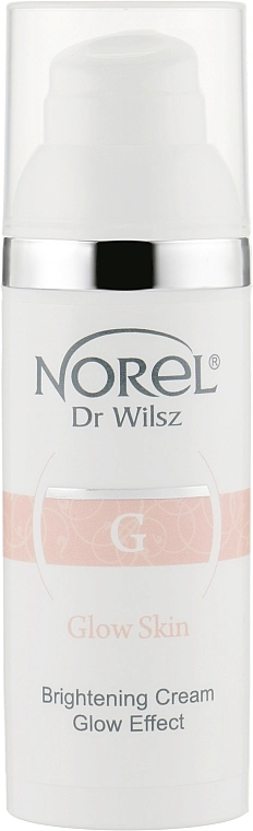 Norel Осветляющий крем со светоотражающими частицами жемчуга Glow Skin Brightening Cream Glow Effect - фото N1