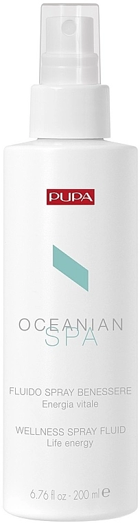 Pupa Оздоровче молочко-спрей для тіла "Життєва енергія" Oceanian Spa Wellness Spray Fluid Life Energy - фото N1