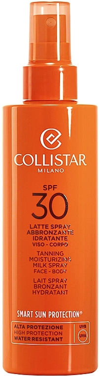 Collistar Спрей для загара Tanning Moisturizing Milk Spray SPF 30 - фото N1