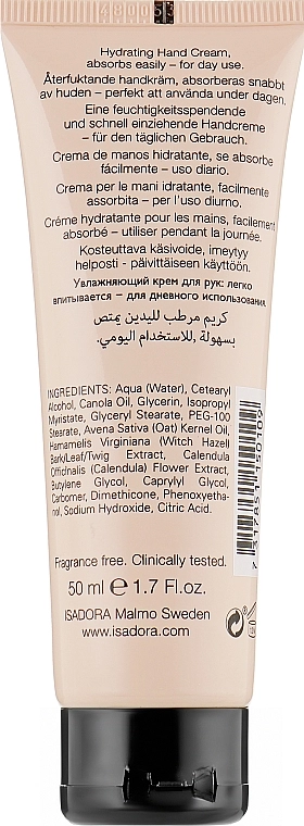 IsaDora Крем для рук дневной Smooth Hydrating Hand Cream - фото N2