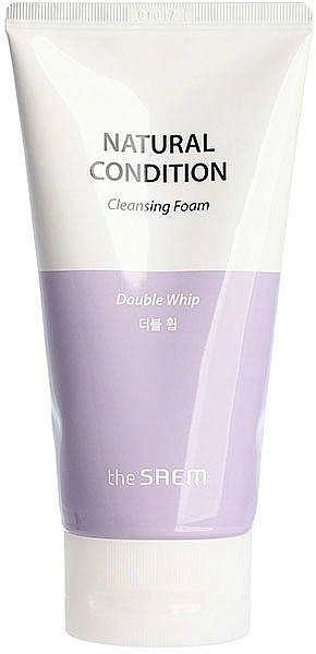 The Saem Пенка для умывания для чувствительной кожи Natural Condition Cleansing Foam Double Whip - фото N1