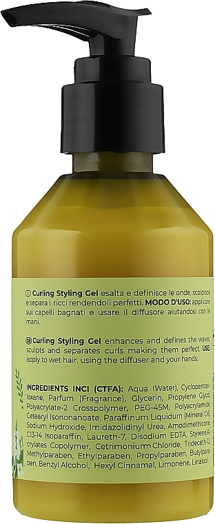 Kleral System Гель для укладання волосся Bcosi Recovery Danage Curling Styling Gel - фото N2