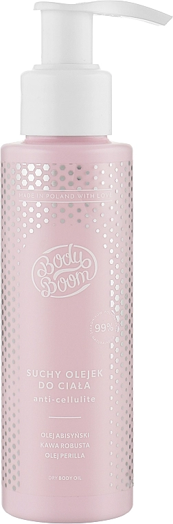 BodyBoom Антицелюлітна суха олія для тіла Body Boom Anti-Cellulite Body Oil - фото N1