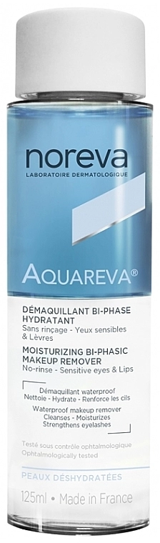 Noreva Laboratoires Noreva Aquareva Moisturizing Bi-Phasic Makeup Remover Лосьйон для зняття макіяжу - фото N1