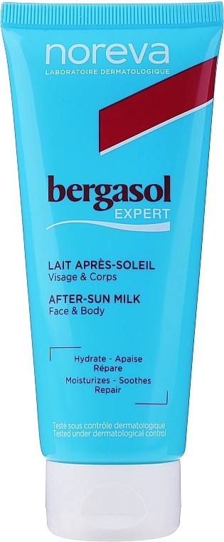 Noreva Laboratoires Молочко после загара для лица и тела Bergasol Expert After-Sun Milk Face & Body - фото N1