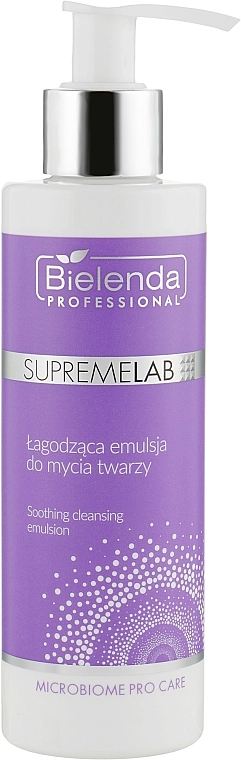 Bielenda Professional Заспокійлива емульсія для вмивання SupremeLab Microbiome Pro Care Soothing Cleansing Emulsion - фото N1