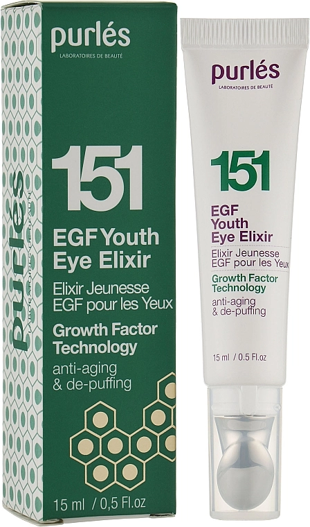 Purles Еліксир молодості для очей Growth Factor Technology 151 Youth Eye Elixir - фото N2