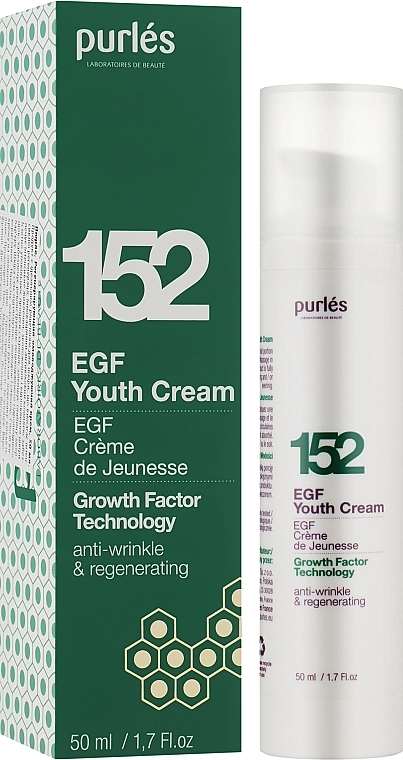 Purles Регенерувальний омолоджувальний крем для обличчя Growth Factor Technology 152 Youth Cream - фото N2