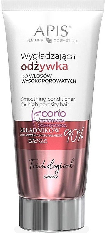 APIS Professional Разглаживающий кондиционер для волос с высокой пористостью Trichological Care Smoothing Conditioner For High Porosity Hair - фото N1