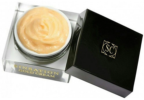 Sinsation Cosmetics УЦІНКА Зволожувальний крем для обличчя Gold Cream * - фото N3