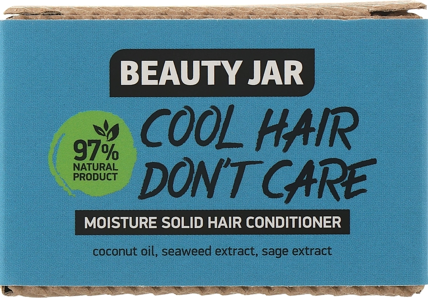 Beauty Jar Твердий кондиціонер для волосся Cool Hair Don`t Care Moisture Solid Hair Conditioner - фото N1