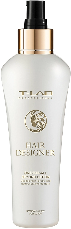T-LAB Professional Лосьйон для стайлінгу Hair Designer One-For-All Styling Lotion - фото N1