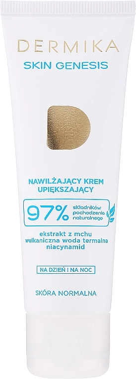 Dermika Зволожувальний крем для нормальної шкіри обличчя Skin Genesis Moisturising Face Cream - фото N2