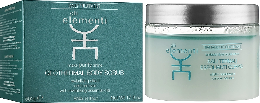 Gli Elementi Термальный скраб для тела Body Thermal Scrub - фото N2