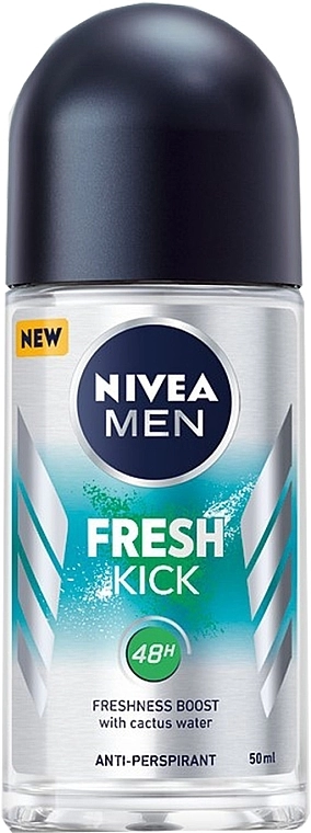 Nivea Антиперспірант MEN Fresh Kick 48H Antiperspirant - фото N1