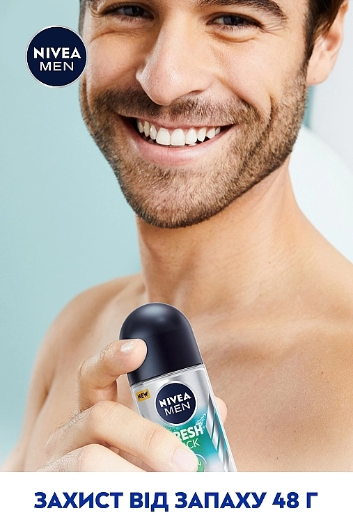 Nivea Антиперспірант MEN Fresh Kick 48H Antiperspirant - фото N4