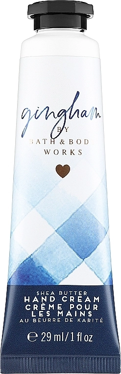 Bath & Body Works Крем для рук с маслом ши Bath and Body Works Gingham Shea Butter Hand Cream, 29ml - фото N1