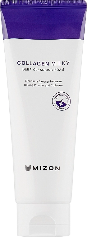 Mizon Глибокоочищувальна пінка з колагеном Collagen Milky Deep Cleansing Foam - фото N1