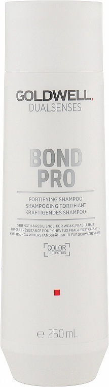 Goldwell Укрепляющий шампунь для тонких и ломких волос DualSenses Bond Pro Fortifying Shampoo - фото N3