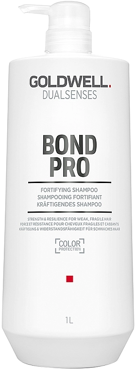 Goldwell Укрепляющий шампунь для тонких и ломких волос DualSenses Bond Pro Fortifying Shampoo - фото N5