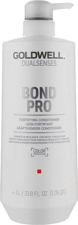 Goldwell Укрепляющий бальзам для тонких и ломких волос DualSenses Bond Pro Fortifying Conditioner - фото N3