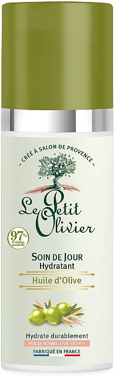 Le Petit Olivier Крем денний з маслом оливи Face Cares With Olive Oil - фото N1