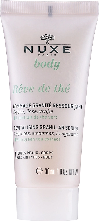 Nuxe Відновлювальний скраб для тіла Body Rêve de Thé Revitalizing Granita - фото N1