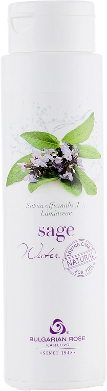 Bulgarian Rose Натуральная вода шалфея Sage Water - фото N1