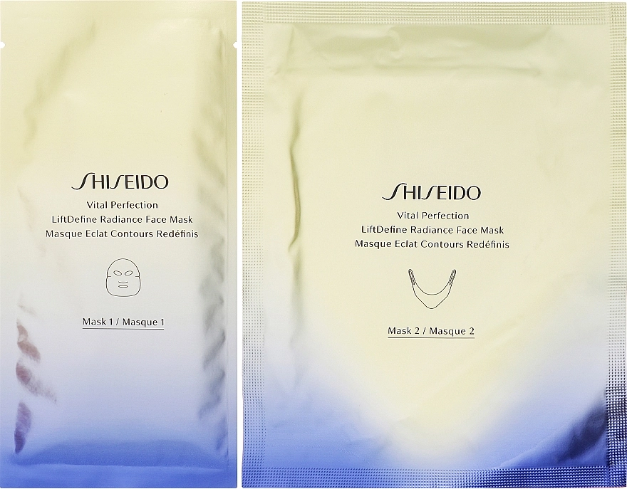 Shiseido Тканевая маска для лица Vital Perfection LiftDefine Radiance Face Mask - фото N2