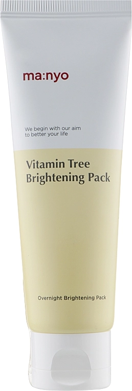 Manyo Маска з вітамінами й медом Factory Vitamin Tree Brightening Pack (туба) - фото N1