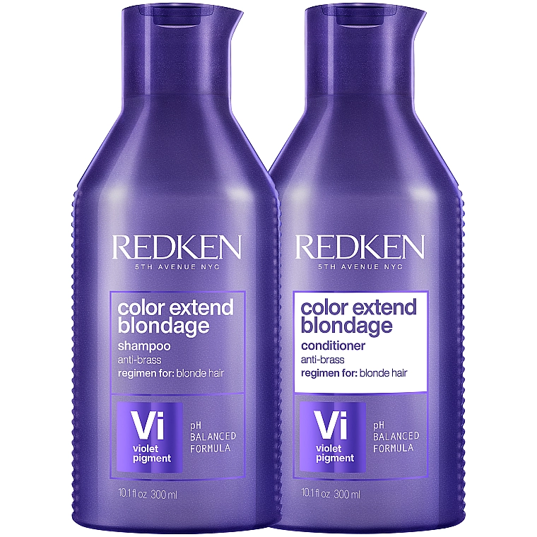 Redken Кондиционер для нейтрализации нежелательной желтизны осветленных волос Color Extend Blondage Conditioner - фото N6