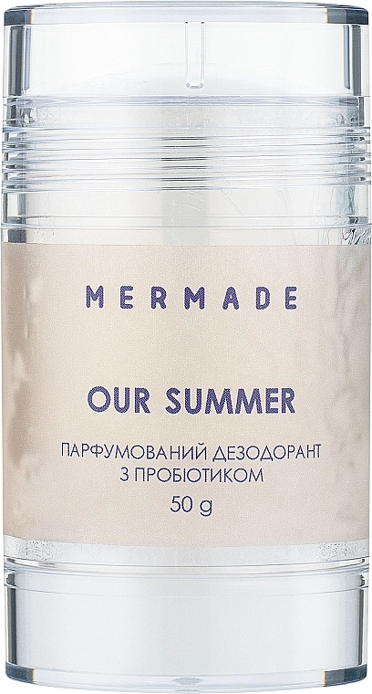 Mermade Our Summer Парфумований дезодорант з пробіотиком - фото N3
