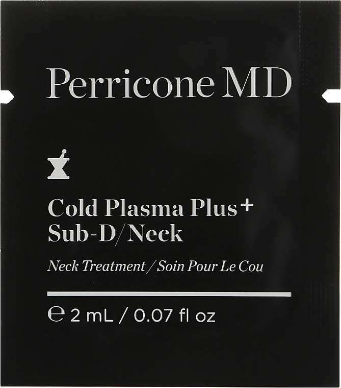 Perricone MD Антивозрастной крем-сыворотка для лица, шеи, подбородка и зоны декольте Cold Plasma Plus+ Sub-D/Neck (пробник) - фото N1