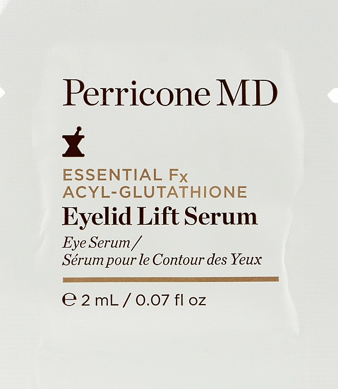 Perricone MD Лифтинг-сыворотка для глаз Essential Fx Acyl-Glutathione Eyelid Lift Serum (пробник) - фото N1